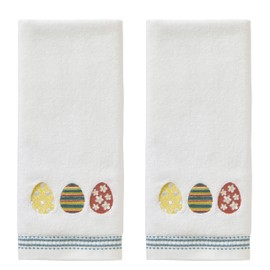 SKL Home by Saturday Knight Ltd. Towel Set Easter Eggs White