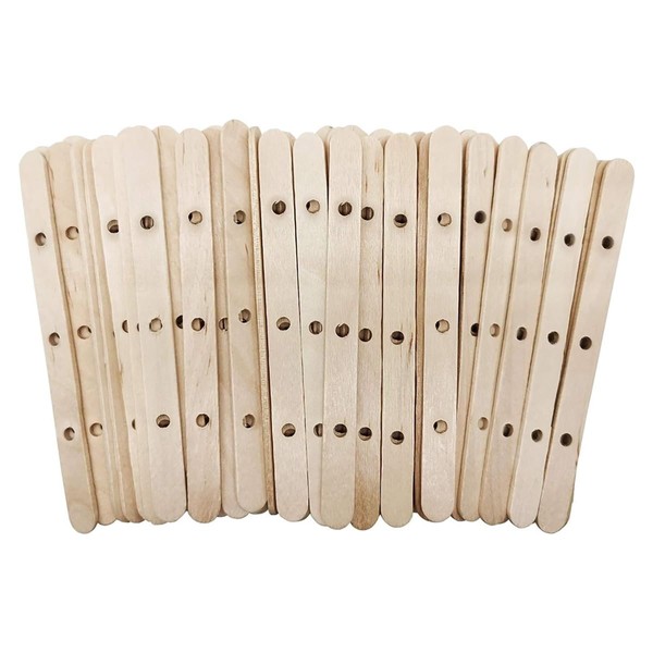 200 pcs Wooden Candle Wick Holders, Candle Wick Centering Device,