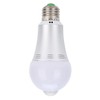 E27 7W Human Body Induction Bulb Light LED Motion Sensor