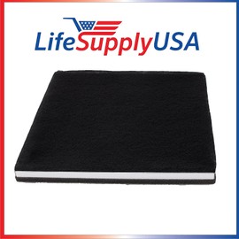 LifeSupplyUSA 3-in-1 HEPA, Carbon, Pre Filter Replacement Compatible with Surround Air MT-8400SF Air Purifier