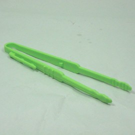 Tanabe Hardware Snack Tongs, Lime Green, 1634