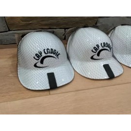Cap Caddie - White - Baseball Hat Protector for Storage and Travel Holds 3 Hats