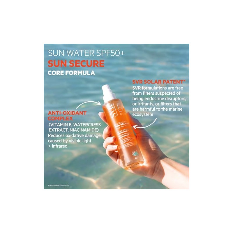 SVR Sun Secure Eau Solaire SPF50+ Protector Solar Bifásico Facial