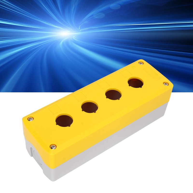 BERM Push Button Switch Control Station Box Industrial 4 Gang