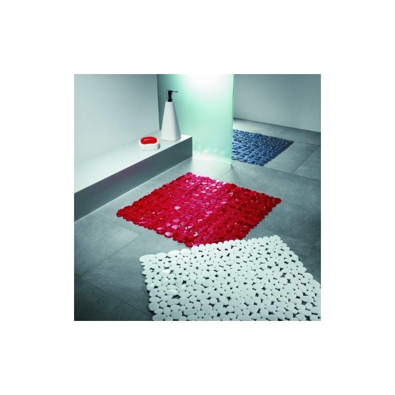 Spirella Riverstone Shower Mat, Anti-Bacterial, Non-Slip, 75 x 36 cm,