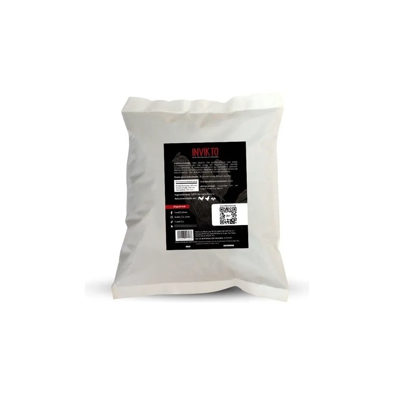 Alimento Larvas Proteína Para Gallos Gallinas Pollos 1kg