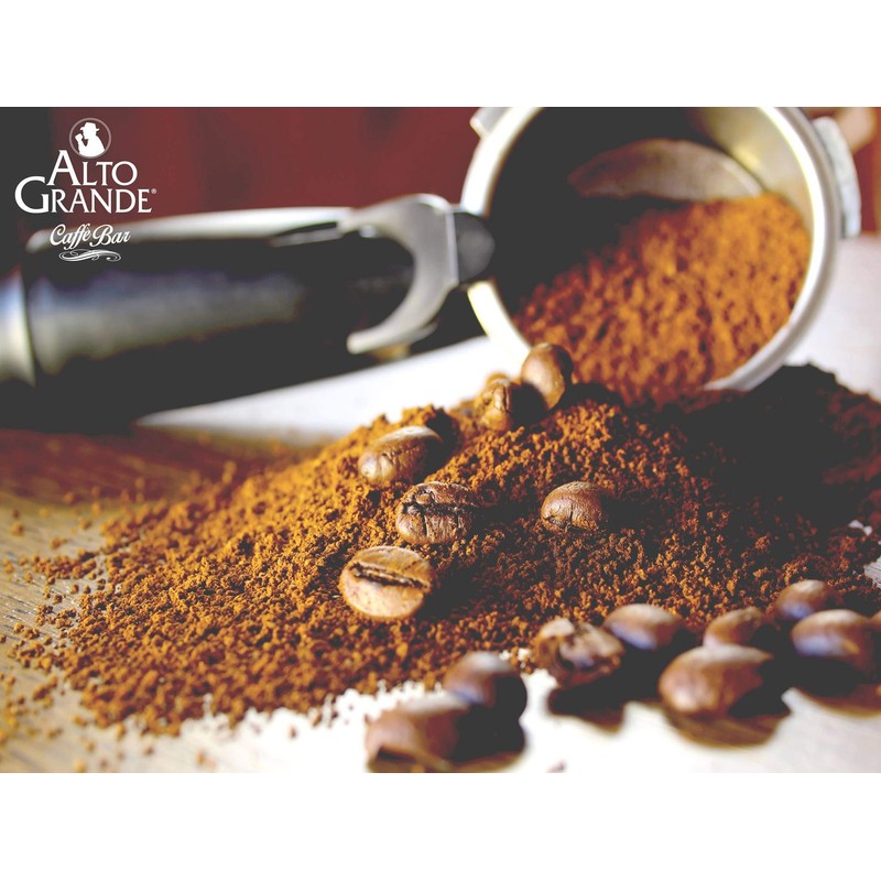 Alto Grande Super Premium Ground Coffee 100 Percent Arabica Medium-Dark