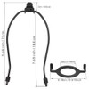 8 inch Lamp Shade Harp Holder,Lamp Harp Fits E26 Light