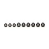TEKTON Hex High-Torque Black Oxide Blade Screwdriver Set, 9-Piece (5/64-3/32,