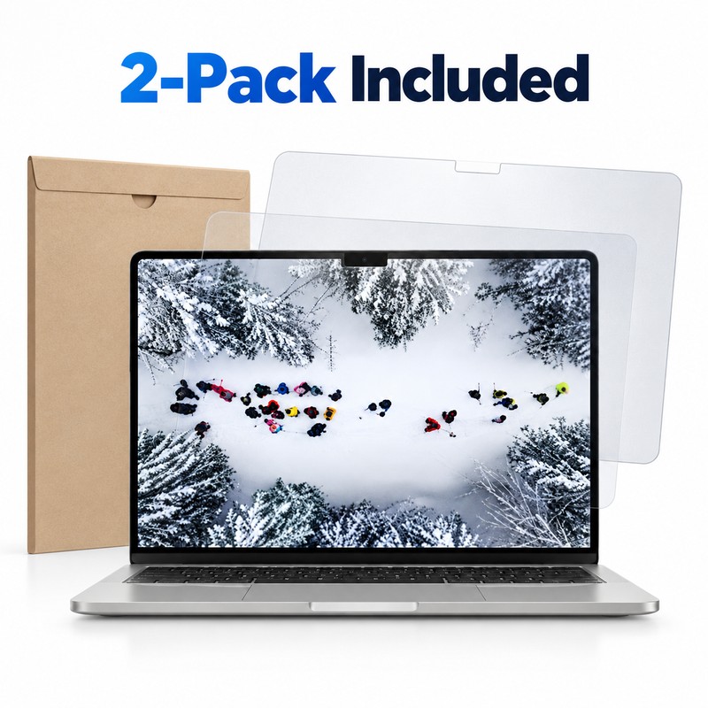 2-Pack Anti Blue Light Matte Screen Protector for MacBook Air
