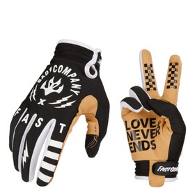 EXCEREY Motorcycles Racing Bicycles Full Finger Gloves for Adult Cycling Climbing Riding Biking Outdoor Sports (Black, Size XL)