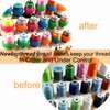 New brothread Pack of 100 Thread Bobbins Holder Thread Spool