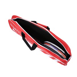 Badminton Racket Bag Waterproof Canvas Tennis Badminton Carry Bag Portable Badminton Cover Carry Case Shoulder Storage Bag 2-3 Pack Racquet Carrying Handbag with Handle for Men Women Sport Equipment