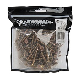 Fixman 761196 Goldstar Advanced Screws 5 x 50 mm 200pk