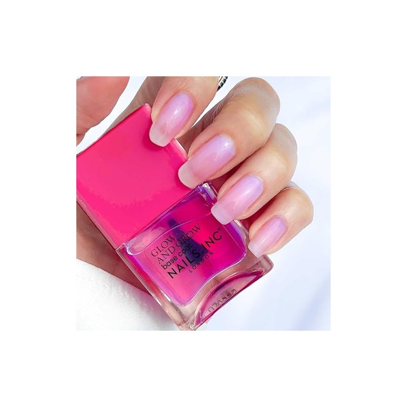 Nails.INC Esmalte de uñas de secado rápido, Sienna, brillo natural