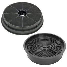SPARES2GO Carbon Charcoal Vent Filter compatible with Belling Cooker Extractor Hoods (Pack of 2)