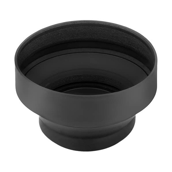 Sensei LHR2-T72 3-in-1 Rubber Lens Hood (72mm)