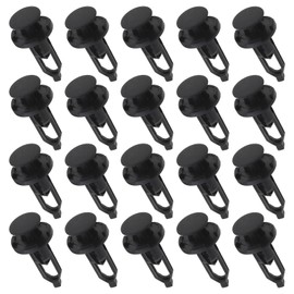 ECSiNG 20Pcs Car Panel Bumper Grille Top Trim Clips Replacement 742739 1608546180 Compatible with Citroen C1 Compatible with Toyota Aygo lack