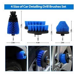 35PCS Car Detailing Brush Kit, Car Exterior Interior Cleaning Detail Brushes Set, House Bathroom Cleaner Tools (Wash Mitt, Towels and Sponge, Windshield Tool, Wheels, Leather, Air Vents ), Car Gift