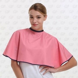 Hair Salon Dry Perm Gown Shoulder Cape Blue