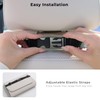 Car Tissue Holder, Ompellus Premium PU Leather Tissue Box Holder
