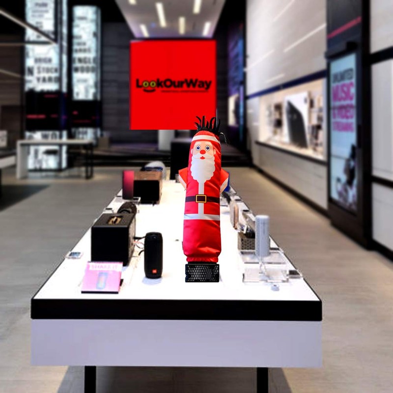 LookOurWay Air Dancers Mini Inflatable Tube Man Set - 29"