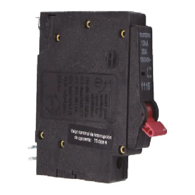 Pastilla Interruptor Termomagnético Montana Premium (1pz)