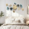 Axioglo Wall Clocks for Living Room Decor,Large Wall Clock,3D Creative