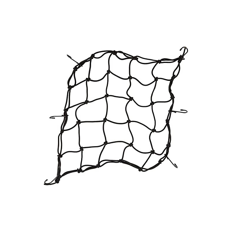 Oxford Cargo Net Strong Elasticated Webbing with Nylon Coated Steel