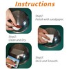 YOOOYOOO 12PCS Professional Aluminum Patch Repair Leaking Kit for Kitchen