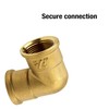 Gardena Brass Elbow with Female Thread: Elbow with 42 mm