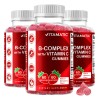 Vitamatic Gomitas Complejo Vitamina B 180 Uds Sabor Fresa