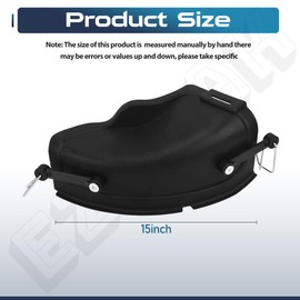 EZYPAK 960120040 532187298 187298 Mulch Plate Cover Hooks Kit Compatible with Husqvarna Craftsman 54" Decks Riding Lawn Mowers RZ5424 LGT2654 YTH24V54 YTH24V48