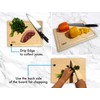 Maple Wood Cutting Boards for Kitchen 14x10 | Hardwood Kitchen