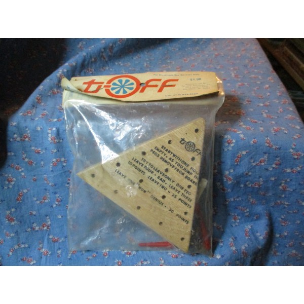 Toff ksm. NOS Toff Brain Teaser Game Pyramid Industries Eau