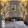 LED Tree Branch Lights for Wall:7.5Ft Flexible Vine Fairy Lights