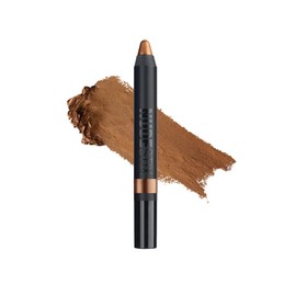 Nudestix Magnetic Luminous Eye Color Pencil, Eyeshadow + Eyeliner + Eyelid Primer + Highlighter Stick, Satin Finish Cream Makeup, Long Lasting, Waterproof, Shade: Burnish