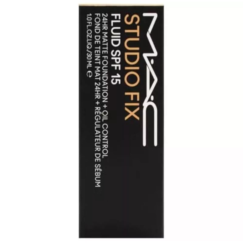MAC Studio Fix Fluid SPF 15 24Hr Matte Foundation Plus