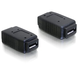 DeLOCK Adapter USB micro-A + B Female to USB Micro A + B Female