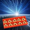 MAGT CNC Turning Tool, 10 Pieces CNC Indexable Inserts WNMG