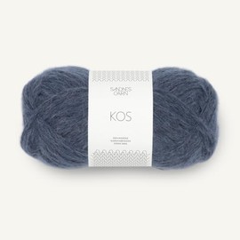 SANDNES GARN Kos – Colour: Blåbaer (6064) – 50 g / Approx. 150 m Wool