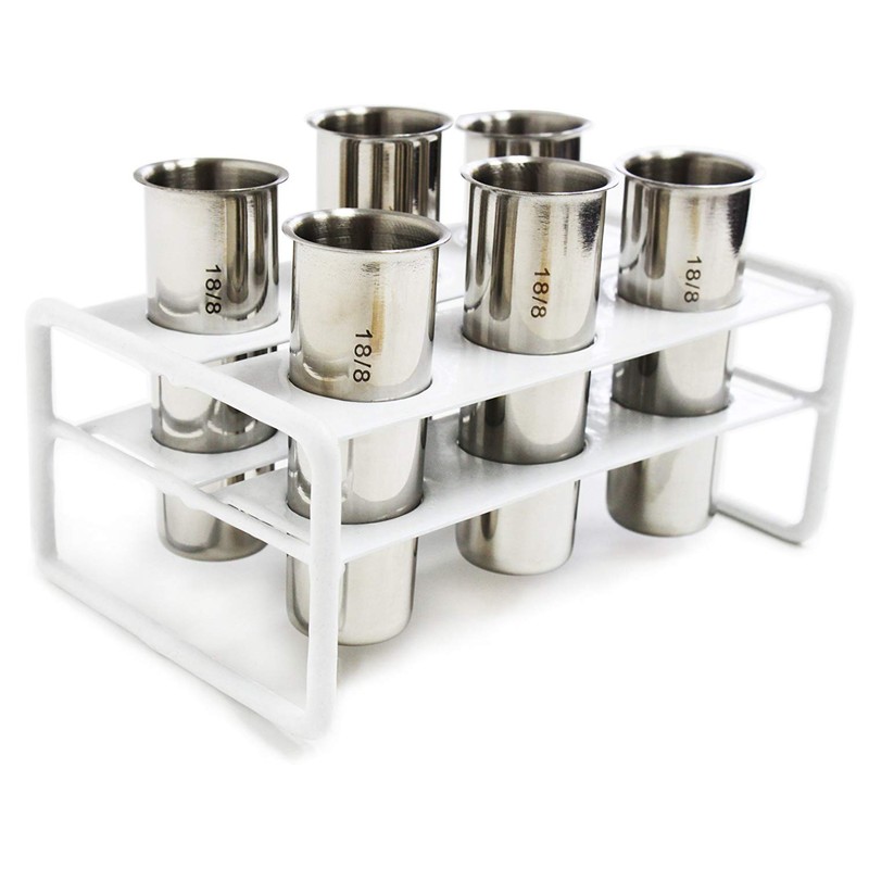 Onyx 18/8 Stainless Steel Popsicle Mold, Set of 6