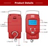 Dr.meter Fish Scale: PS01 110lb/50kg Backlit LCD Display Fishing Scale