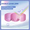 EXP VISION Ski/Snowboard Goggles, Magnetic Lens Snow Goggles with Anti-Fog