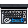 28-piece Socket Set, 1/4'