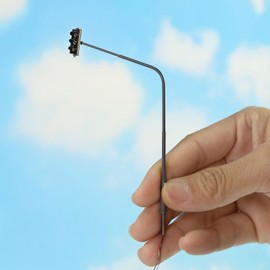 2pcs HO Scale 1:87 Traffic Signals City Motorway Crossing Right Lights Model Railway (3 LEDs)