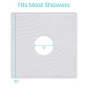 Vive Shower Mat - 22" By 22" Square Non Slip