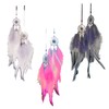 HAMILO Dream Catcher Feather Hanging Car Accessories, Approx. 5.9 inches