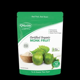 Morlife Monk Fruit Powder Certified Organic 1kg