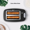Willz 2-Slice Toaster, Extra Wide Slot with 6 Browning Levels,